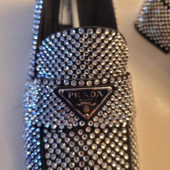 PRADA Crystal Loafers - Picture 4 of 16